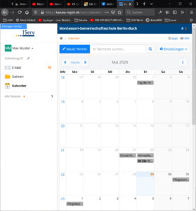 iServ Kalender iServ Kalender